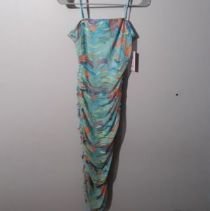New with tags Wild Fable Dress, Small, Wave Print.